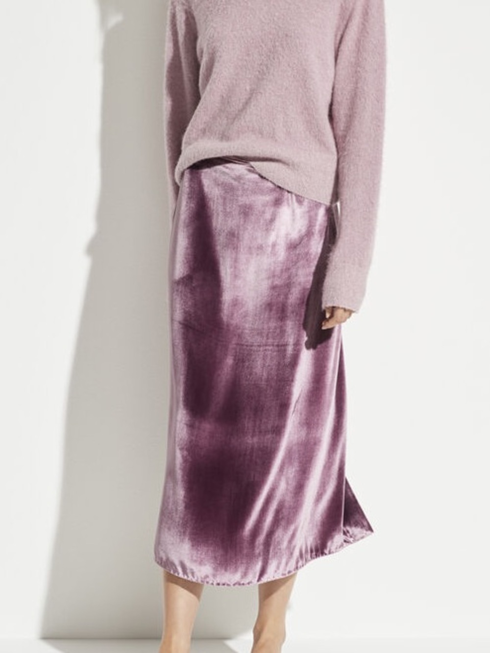 Vince Panne Wrap Skirt in Aramena